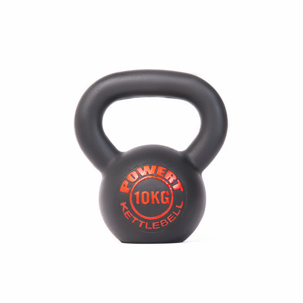 POWERT Cast Iron Kettlebell |Premium Quality Powder Coated|Ergonomic Design-Single Unit