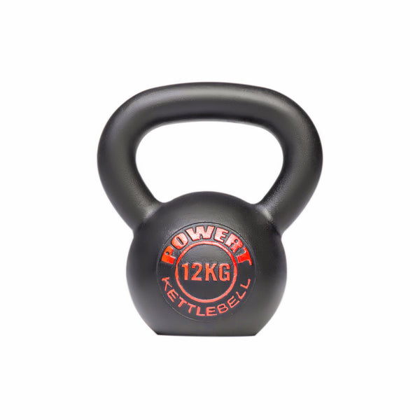 POWERT Cast Iron Kettlebell |Premium Quality Powder Coated|Ergonomic Design-Single Unit