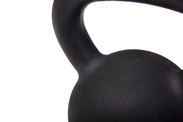 POWERT Cast Iron Kettlebell| Premium Quality Powder Coated with Color Coded Ring 10/15/20/25/30/35/40/45/50 lbs-Single