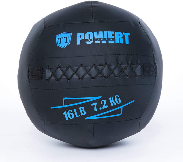 POWERT Wall Ball Weighted Ball for HIIT Workout, Cardio Fitness Exercise & Physical Therapy